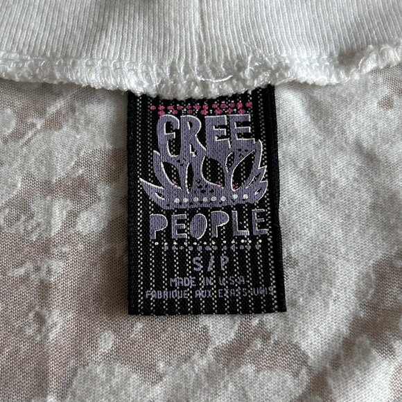 Free People Printed Tribal Burnout Tee ASO Alex Russo - Picture 6 of 7